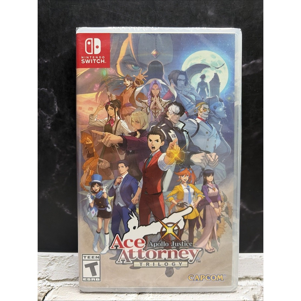 Apollo Justice Ace Attorney Trilogy Nintendo Switch -Brand New  (2024 Adventure)